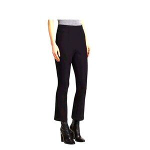 A.L.C Drew Black Cropped Flare Work Business Pants Size 4